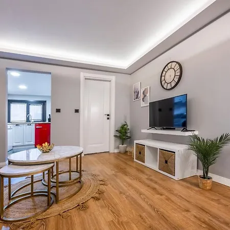 Lägenhet Artistically Designed 1br Flat With Ac In Cihangir Istanbul