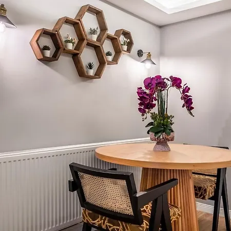 Artistically Designed 1br Flat With Ac In Cihangir Lägenhet Istanbul